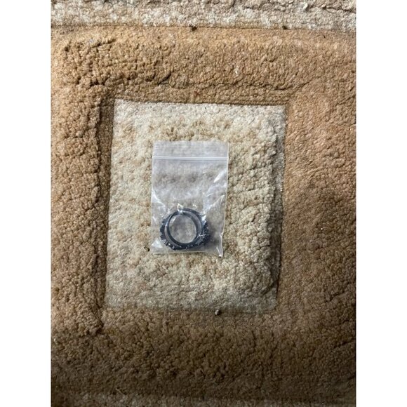 Natural Black Rutilated Quartz Ring Sets for Women - Picture 4 of 10